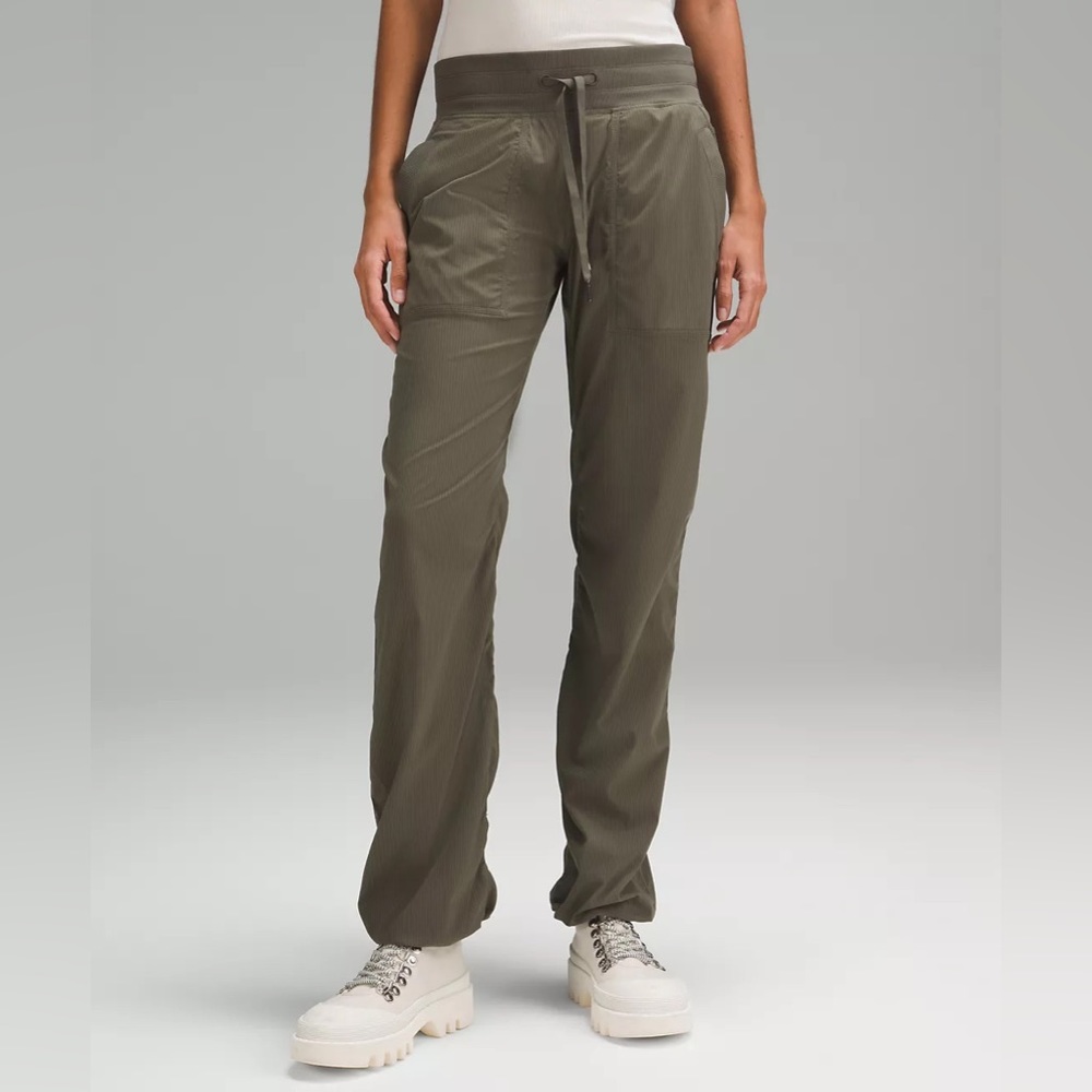 Lululemon Dance Studio Pant Army Green Size 8